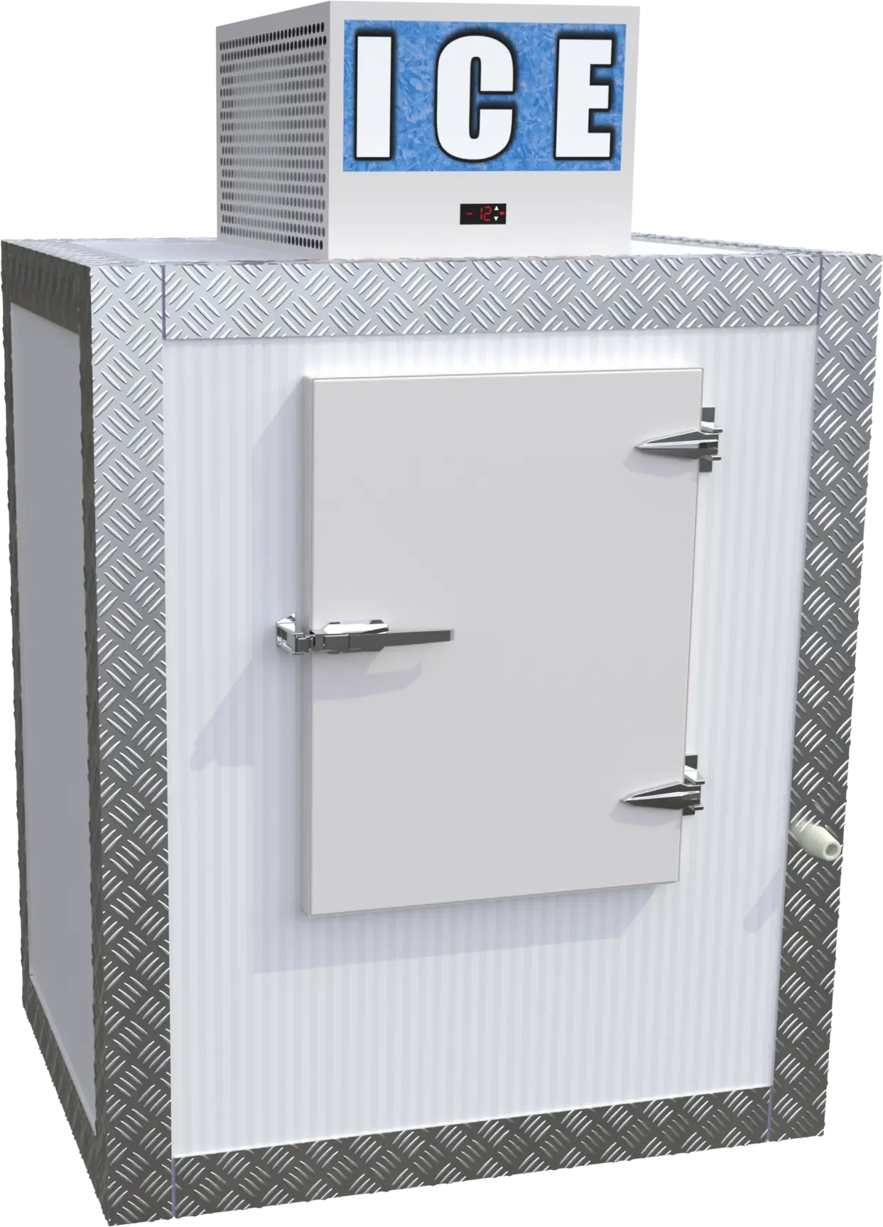 Small 2106L ice storage box